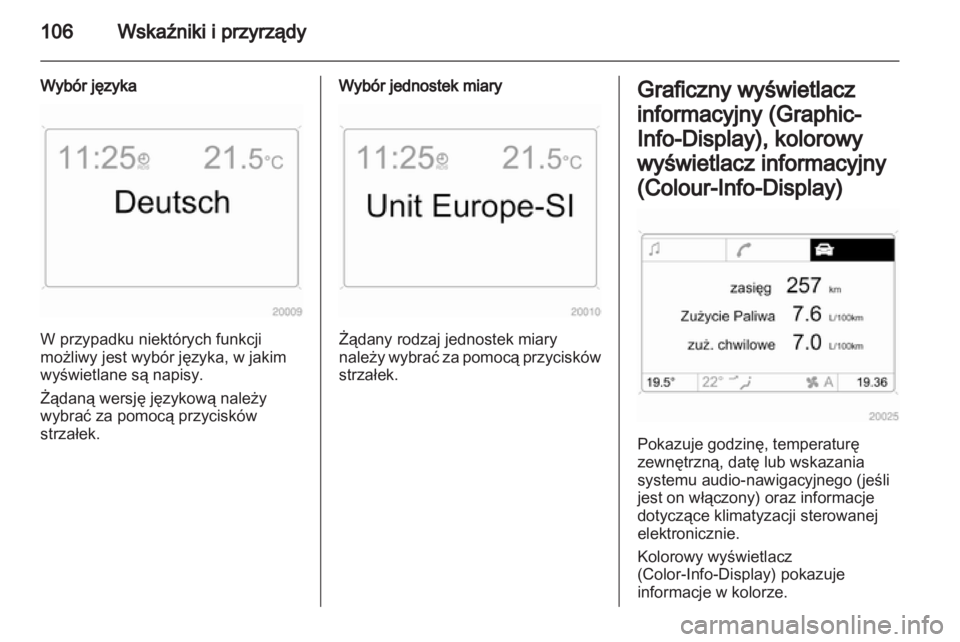 OPEL ZAFIRA 2013  Instrukcja obsługi (in Polish) 