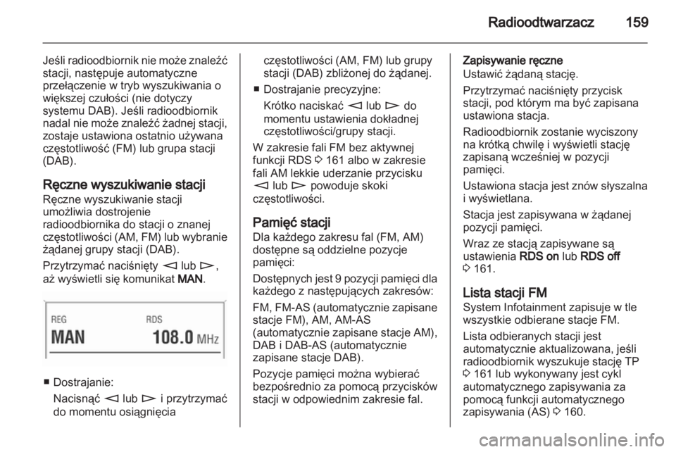 OPEL ZAFIRA B 2014  Instrukcja obsługi systemu audio-nawigacyjnego (in Polish) 