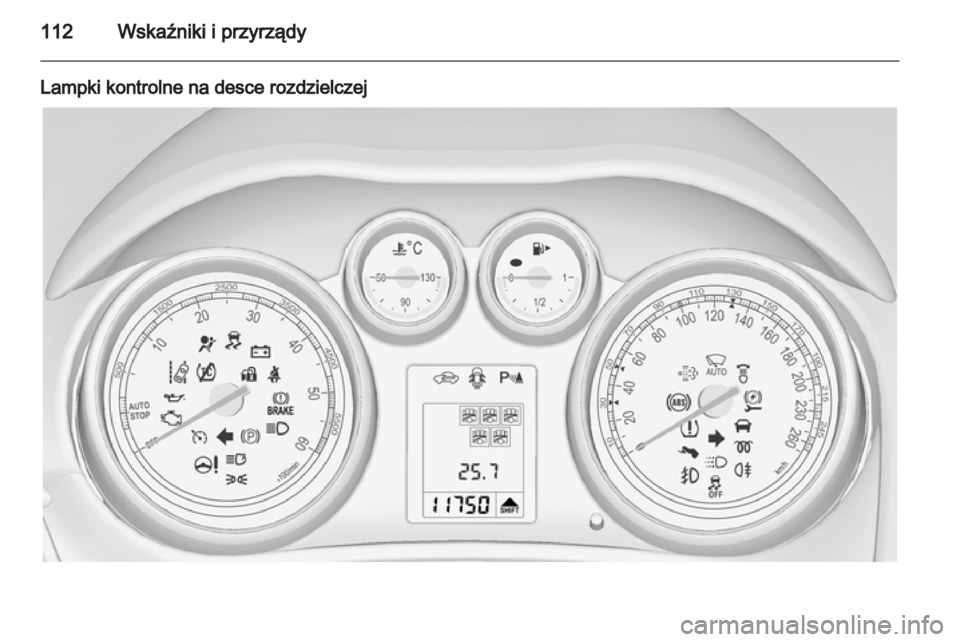 OPEL ZAFIRA TOURER 2012  Instrukcja obsługi (in Polish) 