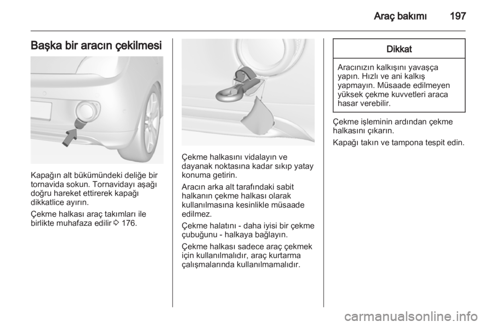 OPEL ADAM 2013.5  Sürücü El Kitabı (in Turkish) 