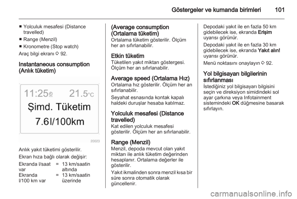 OPEL ANTARA 2011  Sürücü El Kitabı (in Turkish) 
