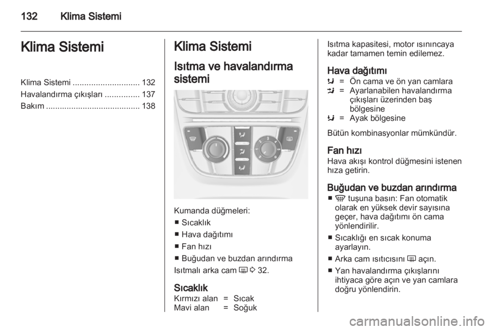 OPEL ASTRA J 2011  Sürücü El Kitabı (in Turkish) 