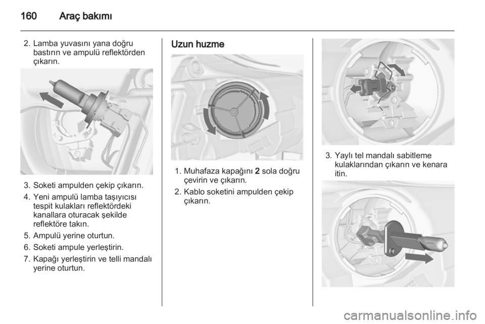 OPEL CORSA 2013.5  Sürücü El Kitabı (in Turkish) 