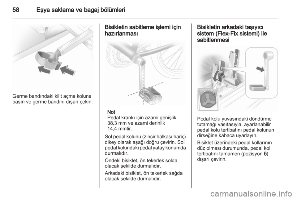 OPEL CORSA 2013.5  Sürücü El Kitabı (in Turkish) 