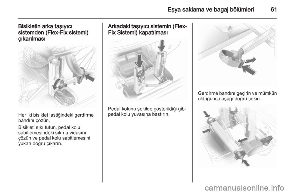 OPEL CORSA 2013.5  Sürücü El Kitabı (in Turkish) 