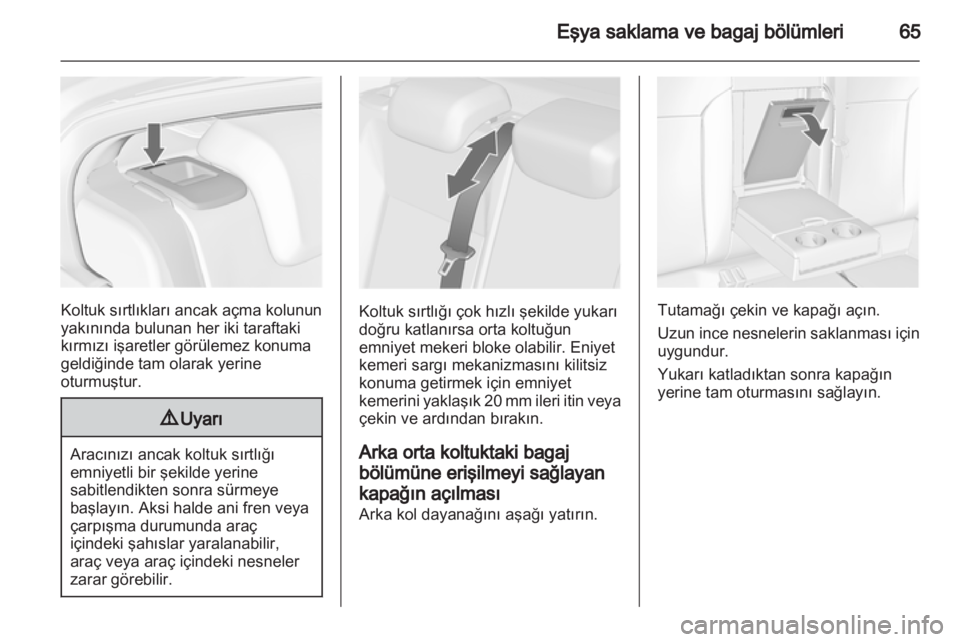 OPEL INSIGNIA 2012  Sürücü El Kitabı (in Turkish) 