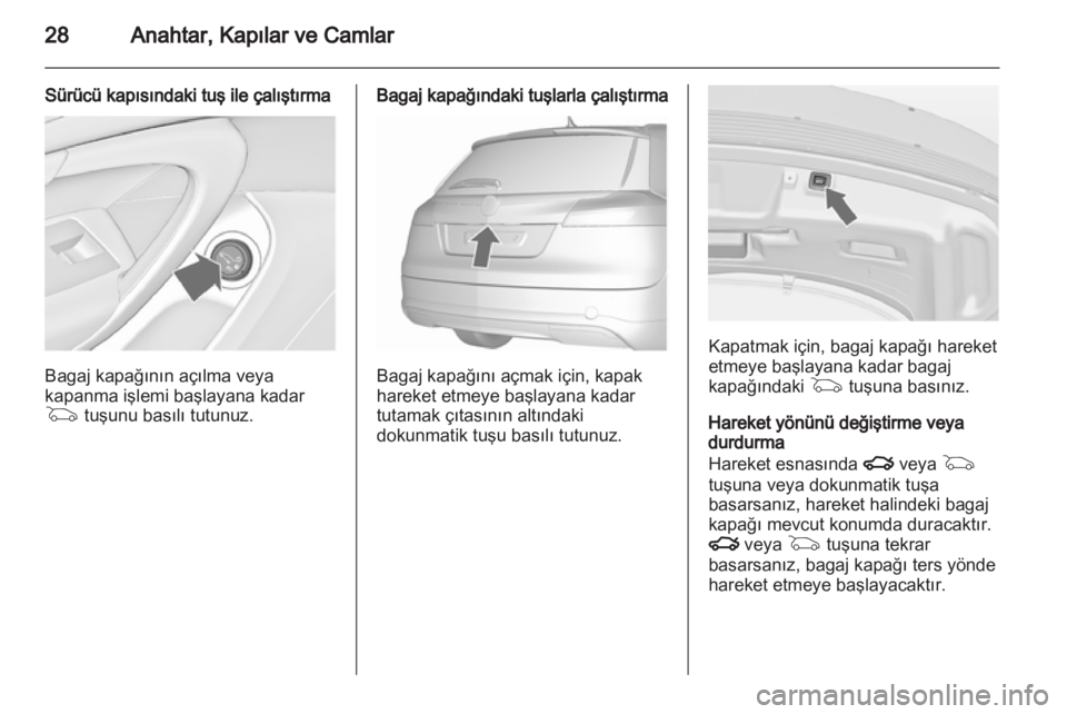 OPEL INSIGNIA 2012.5  Sürücü El Kitabı (in Turkish) 
