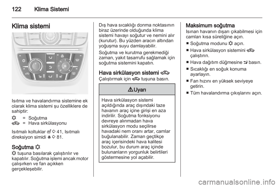 OPEL MERIVA 2011  Sürücü El Kitabı (in Turkish) 