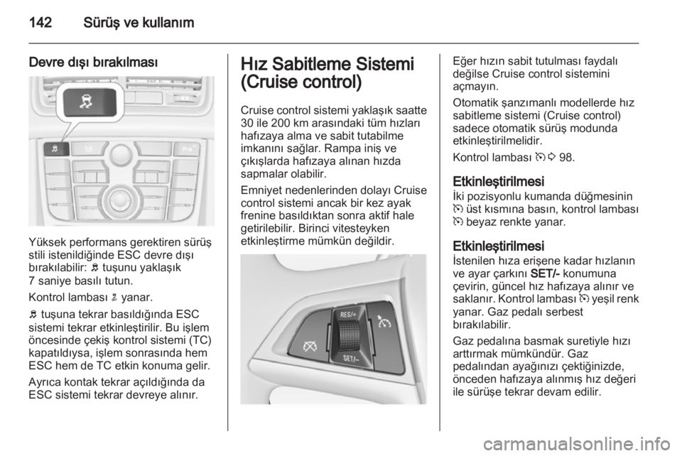 OPEL MERIVA 2011.5  Sürücü El Kitabı (in Turkish) 