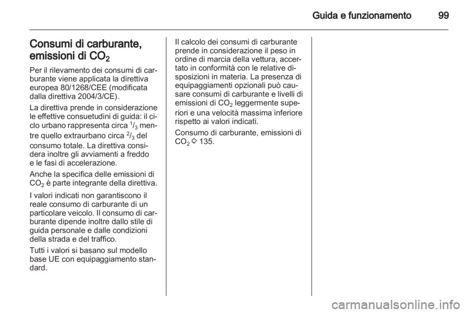 OPEL AGILA 2012  Manuale di uso e manutenzione (in Italian) 
