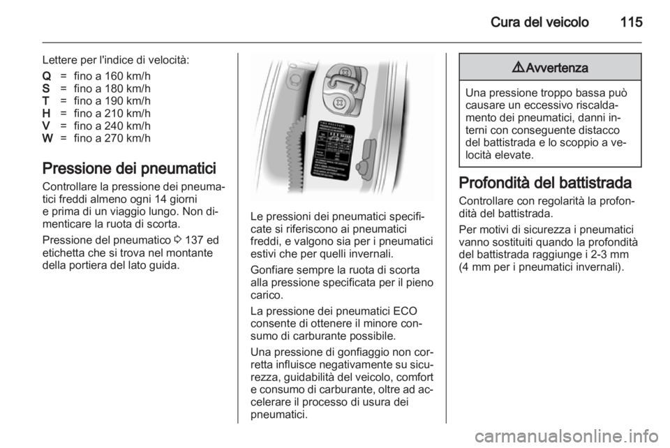OPEL AGILA 2012  Manuale di uso e manutenzione (in Italian) 