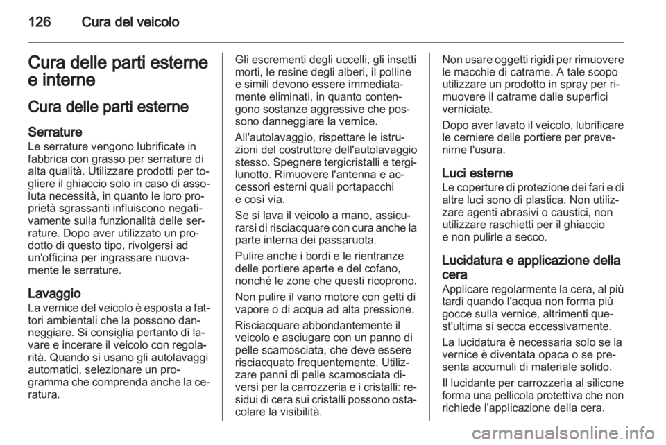 OPEL AGILA 2012  Manuale di uso e manutenzione (in Italian) 