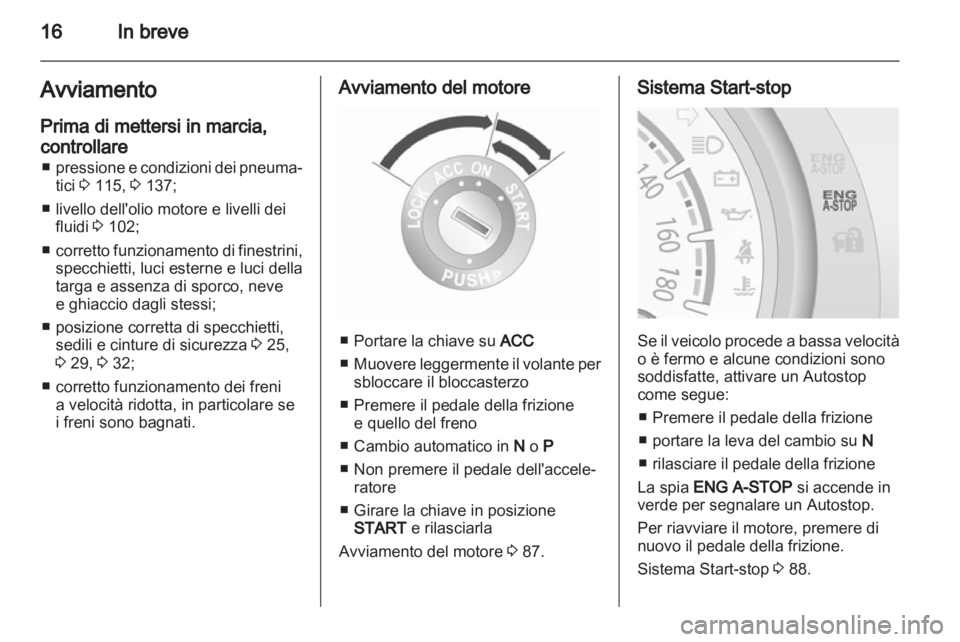 OPEL AGILA 2012  Manuale di uso e manutenzione (in Italian) 