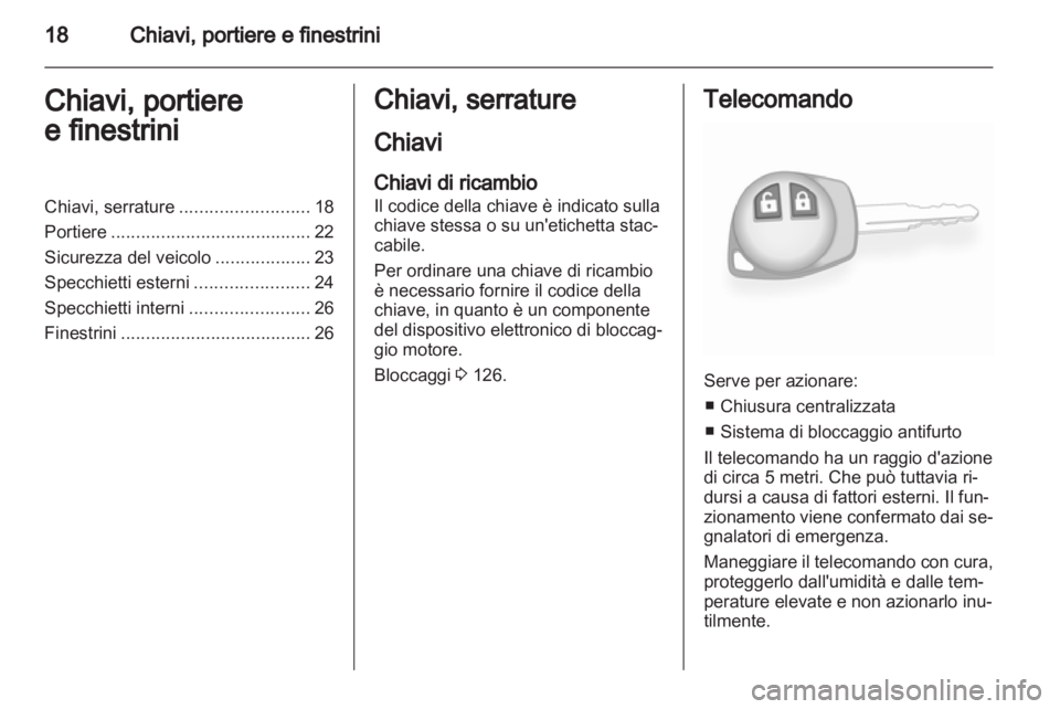 OPEL AGILA 2012  Manuale di uso e manutenzione (in Italian) 