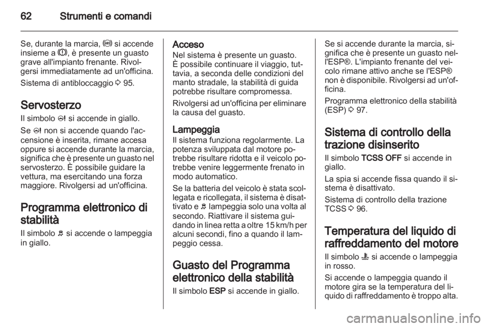 OPEL AGILA 2012  Manuale di uso e manutenzione (in Italian) 