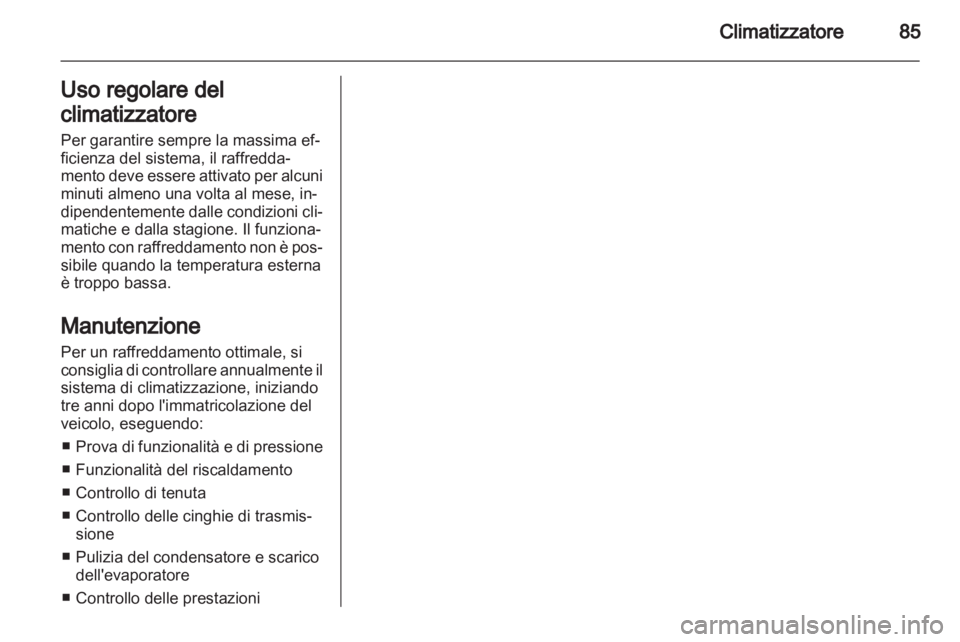 OPEL AGILA 2012  Manuale di uso e manutenzione (in Italian) 