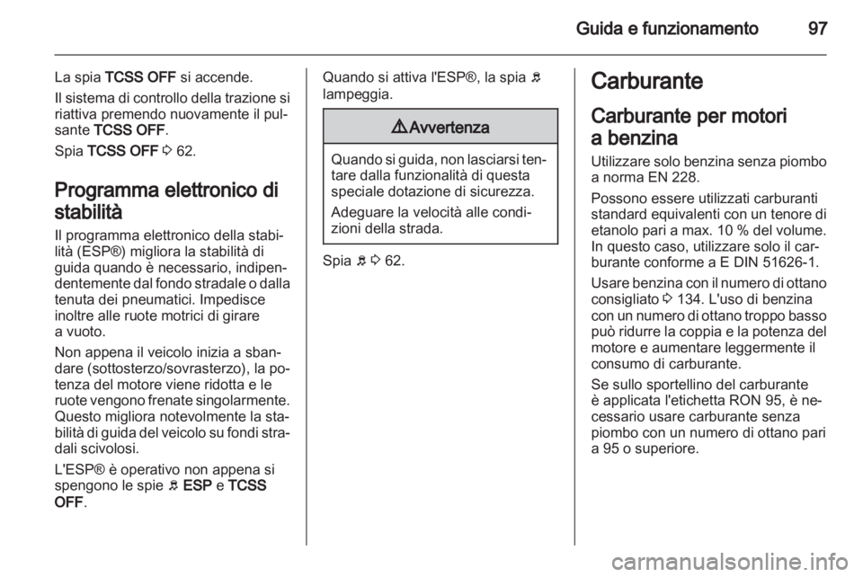 OPEL AGILA 2012  Manuale di uso e manutenzione (in Italian) 