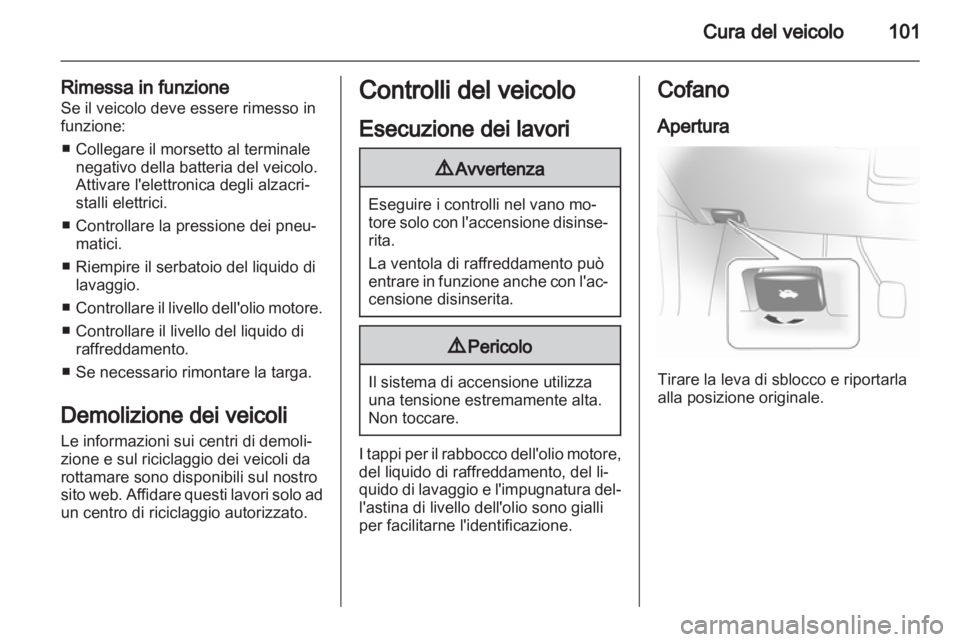 OPEL AGILA 2012.5  Manuale di uso e manutenzione (in Italian) 