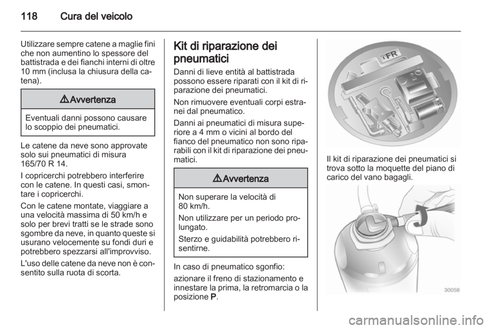 OPEL AGILA 2012.5  Manuale di uso e manutenzione (in Italian) 