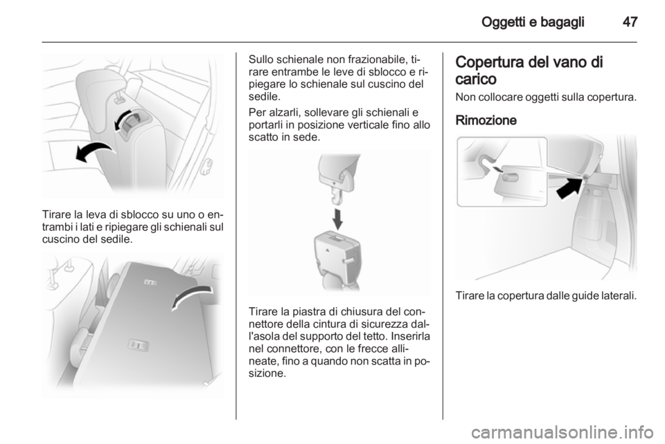 OPEL AGILA 2012.5  Manuale di uso e manutenzione (in Italian) 