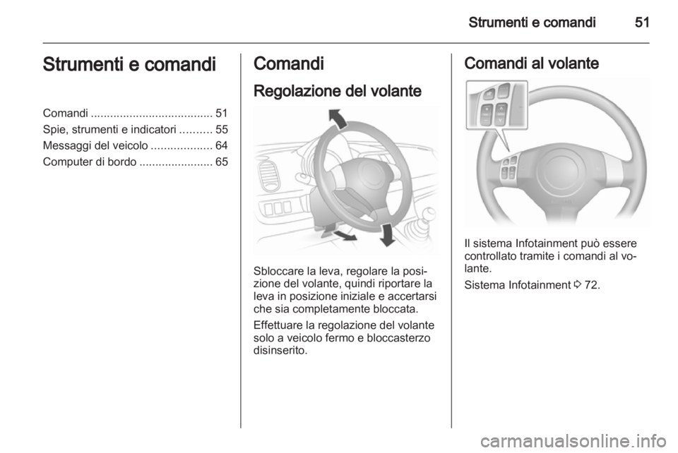 OPEL AGILA 2012.5  Manuale di uso e manutenzione (in Italian) 