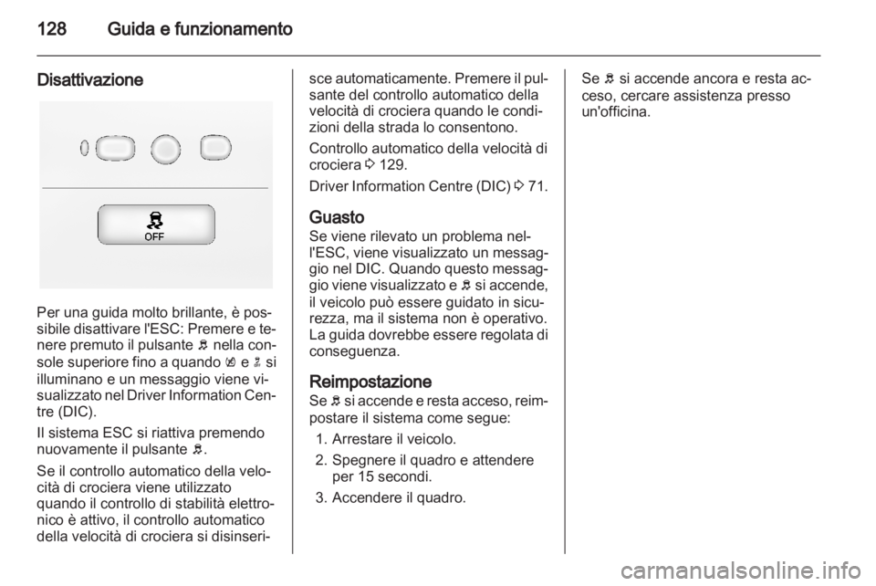 OPEL AMPERA 2012  Manuale di uso e manutenzione (in Italian) 