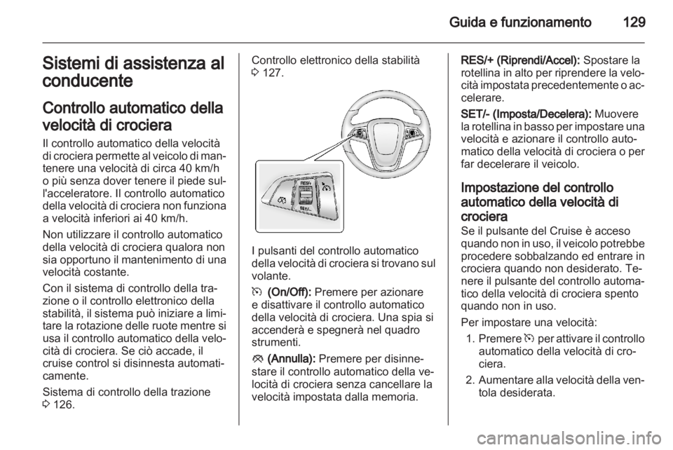 OPEL AMPERA 2012  Manuale di uso e manutenzione (in Italian) 