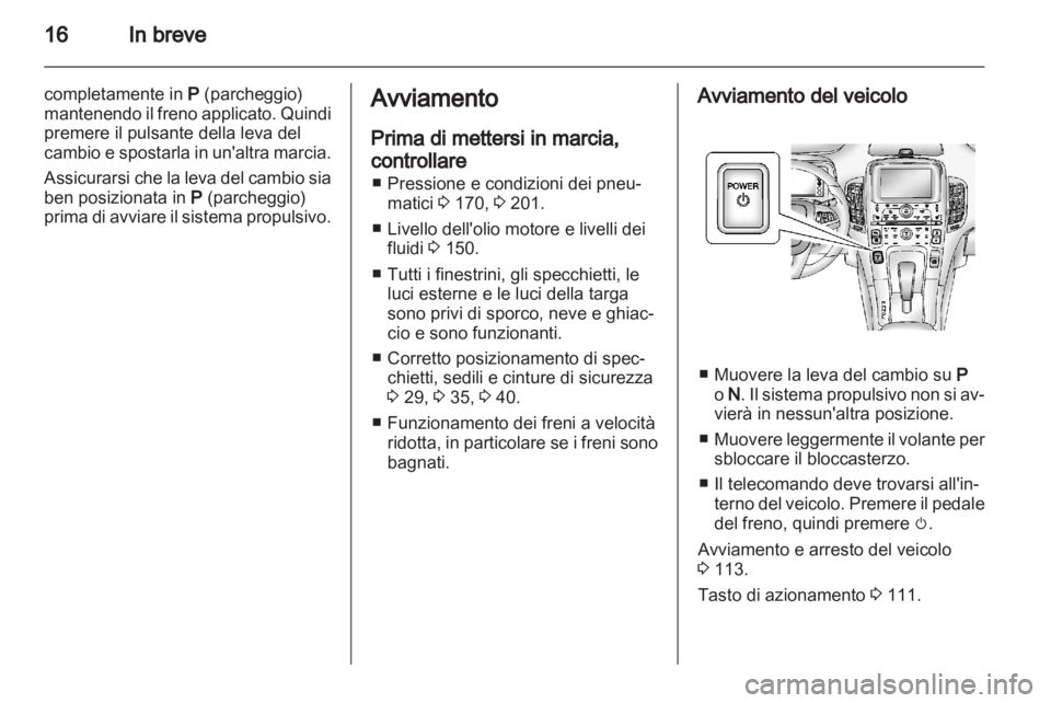 OPEL AMPERA 2012  Manuale di uso e manutenzione (in Italian) 