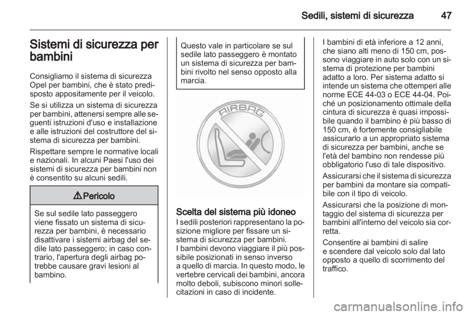 OPEL AMPERA 2012  Manuale di uso e manutenzione (in Italian) 