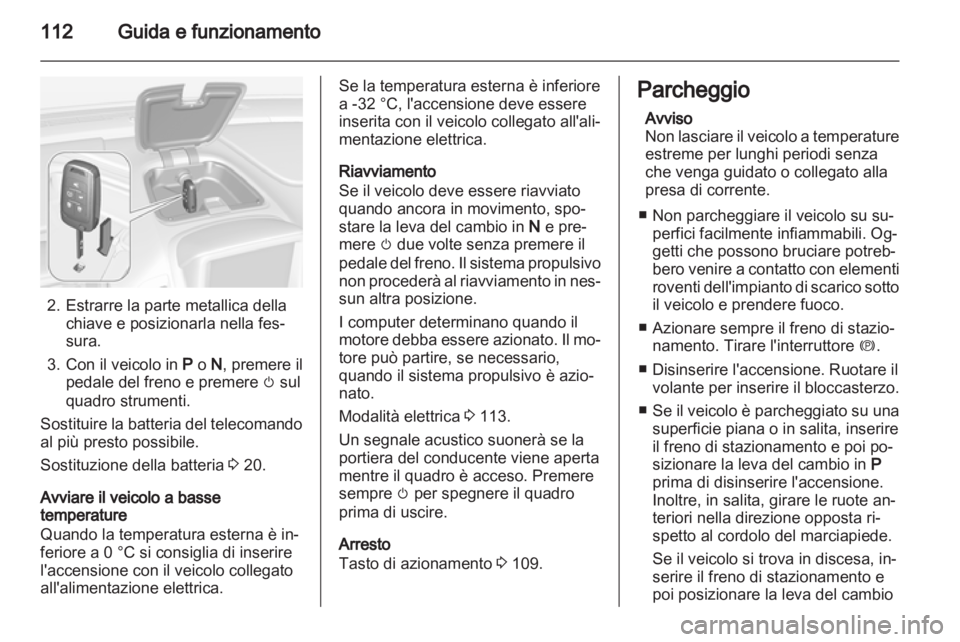 OPEL AMPERA 2012.5  Manuale di uso e manutenzione (in Italian) 