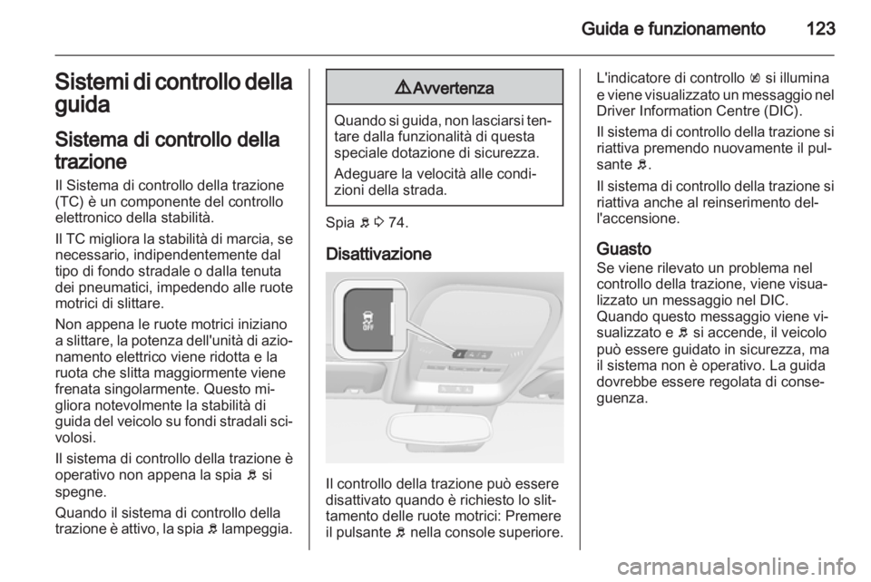OPEL AMPERA 2012.5  Manuale di uso e manutenzione (in Italian) 