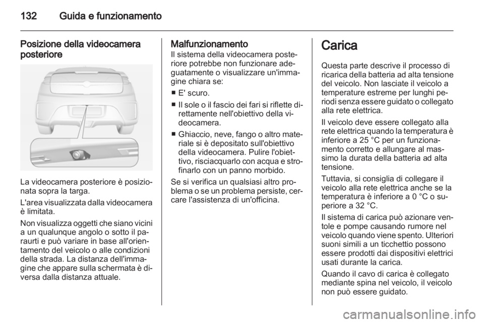 OPEL AMPERA 2012.5  Manuale di uso e manutenzione (in Italian) 