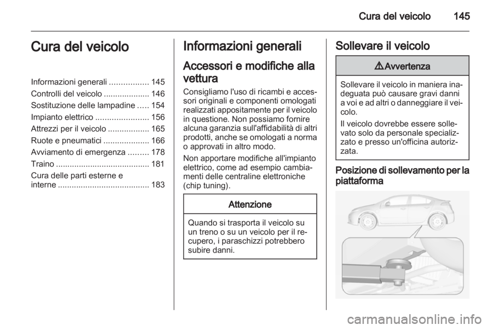OPEL AMPERA 2012.5  Manuale di uso e manutenzione (in Italian) 