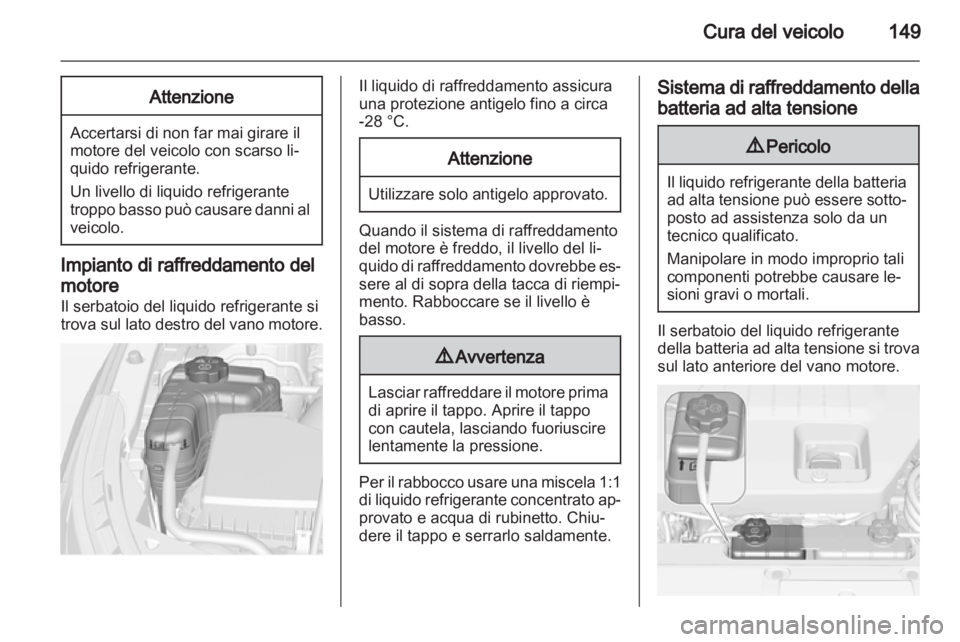 OPEL AMPERA 2012.5  Manuale di uso e manutenzione (in Italian) 