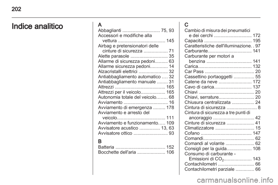 OPEL AMPERA 2012.5  Manuale di uso e manutenzione (in Italian) 