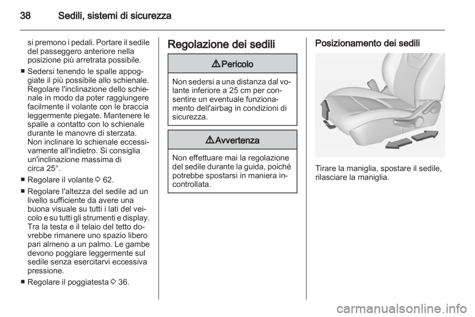 OPEL AMPERA 2012.5  Manuale di uso e manutenzione (in Italian) 