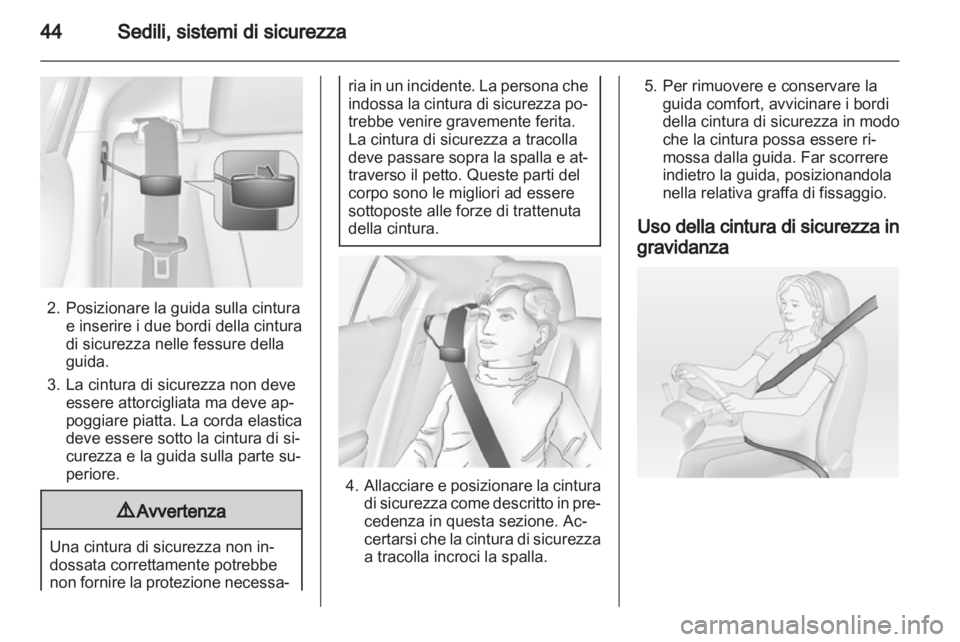 OPEL AMPERA 2012.5  Manuale di uso e manutenzione (in Italian) 