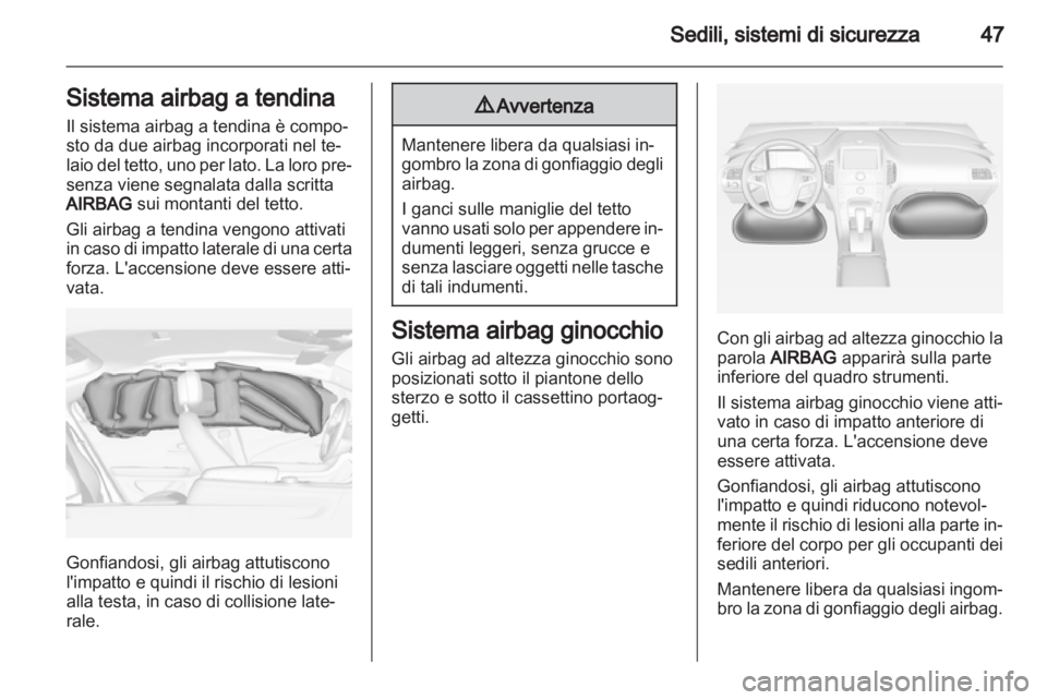 OPEL AMPERA 2012.5  Manuale di uso e manutenzione (in Italian) 