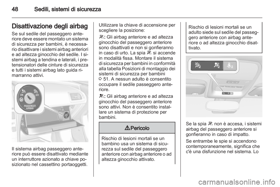 OPEL AMPERA 2012.5  Manuale di uso e manutenzione (in Italian) 
