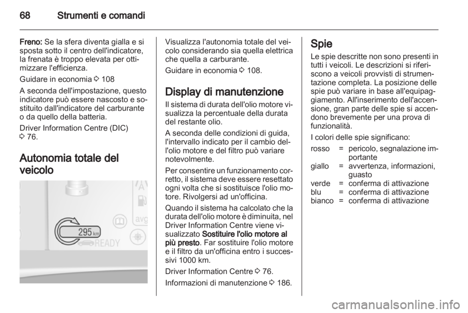 OPEL AMPERA 2012.5  Manuale di uso e manutenzione (in Italian) 