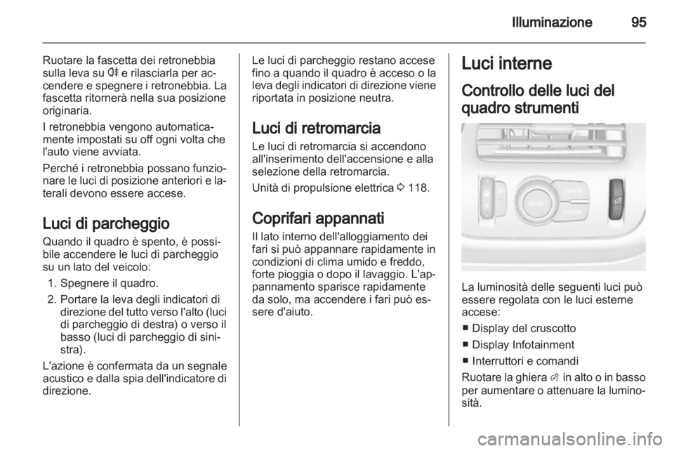 OPEL AMPERA 2012.5  Manuale di uso e manutenzione (in Italian) 