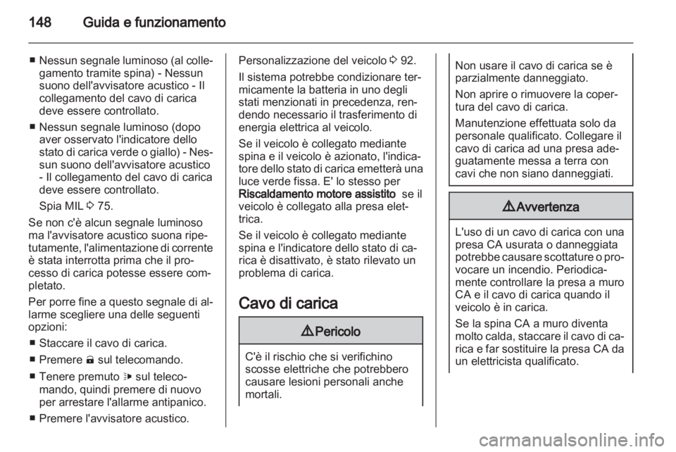OPEL AMPERA 2013  Manuale di uso e manutenzione (in Italian) 