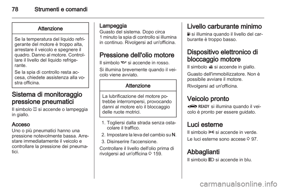 OPEL AMPERA 2013  Manuale di uso e manutenzione (in Italian) 