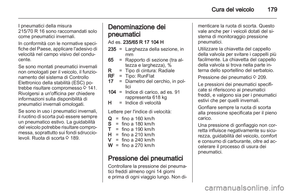 OPEL ANTARA 2011  Manuale di uso e manutenzione (in Italian) 