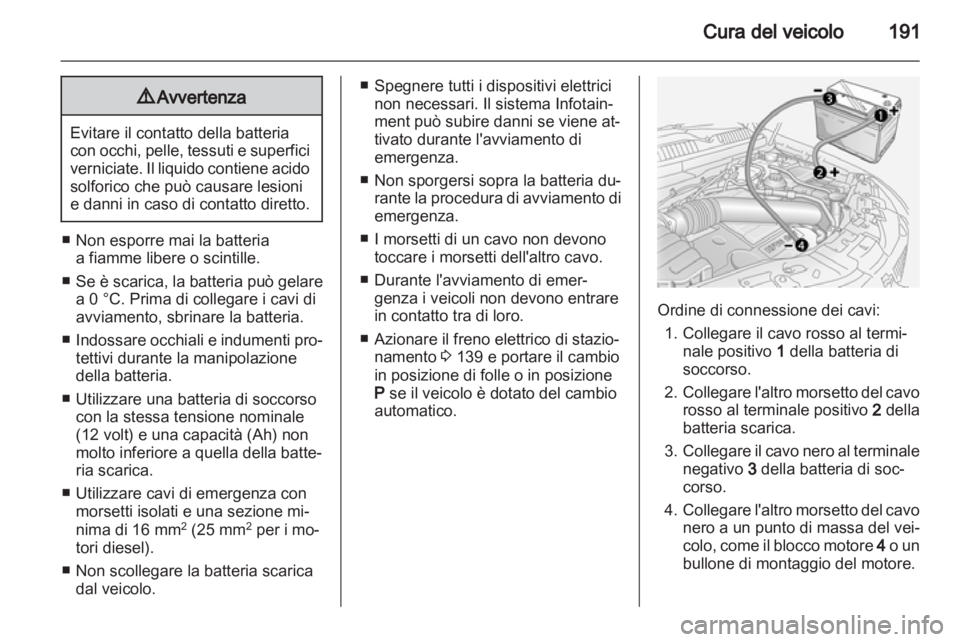 OPEL ANTARA 2011  Manuale di uso e manutenzione (in Italian) 