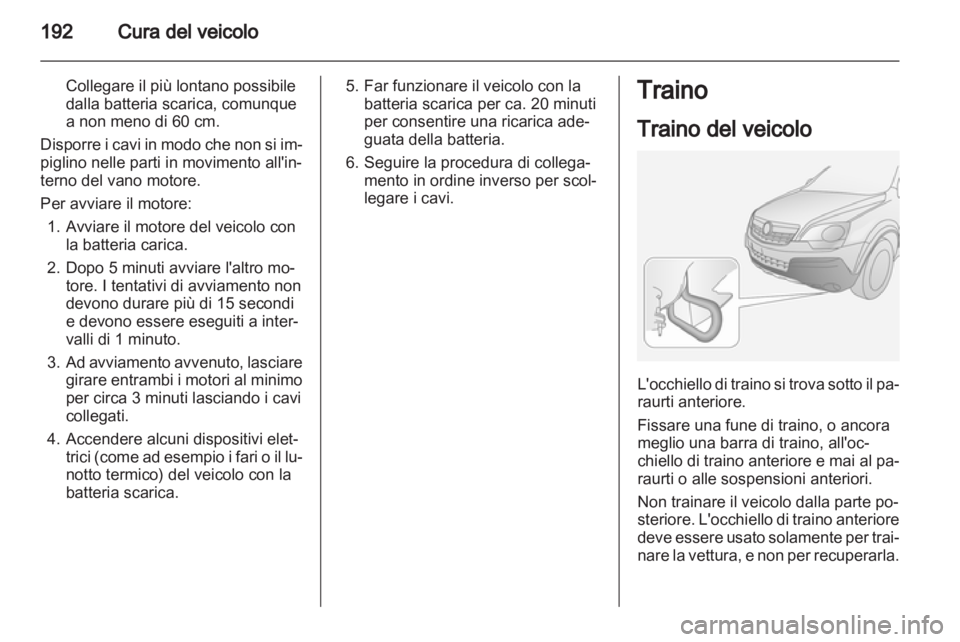 OPEL ANTARA 2011  Manuale di uso e manutenzione (in Italian) 