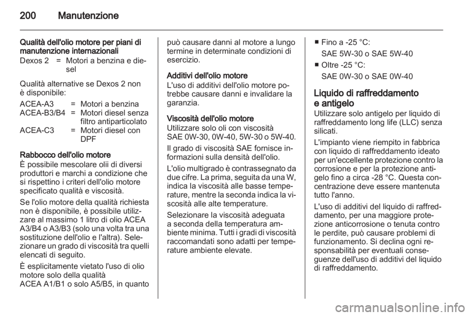 OPEL ANTARA 2011  Manuale di uso e manutenzione (in Italian) 