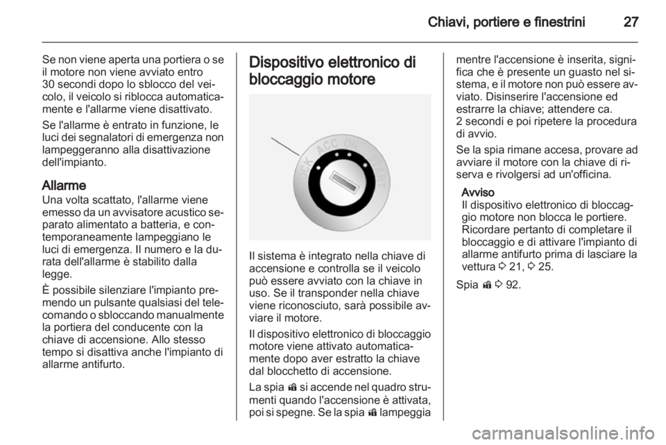 OPEL ANTARA 2011  Manuale di uso e manutenzione (in Italian) 