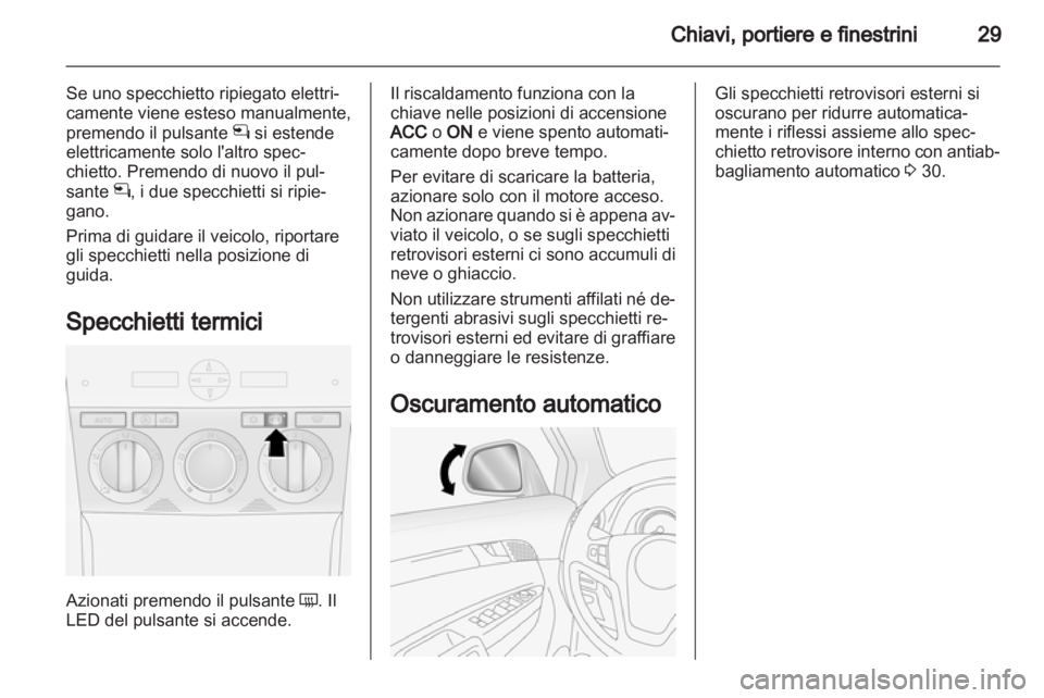 OPEL ANTARA 2011  Manuale di uso e manutenzione (in Italian) 