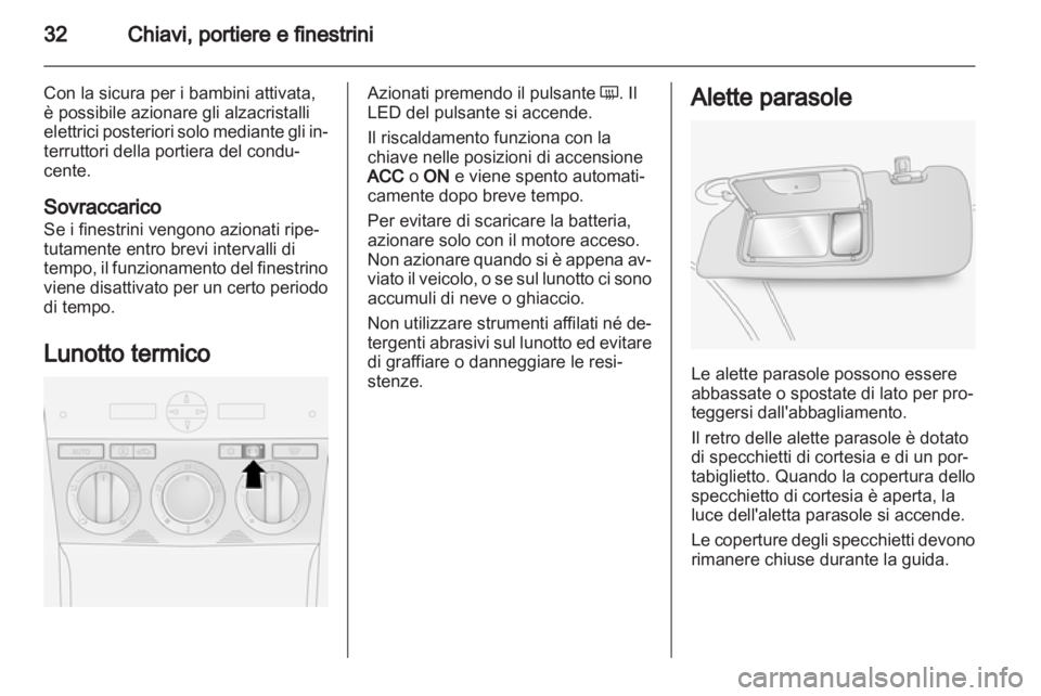OPEL ANTARA 2011  Manuale di uso e manutenzione (in Italian) 